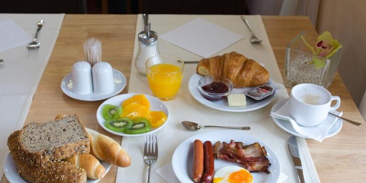 Pohodový víkend pro 2 osoby v Plzni: 1 nebo 2 noci se snídaní a wellness