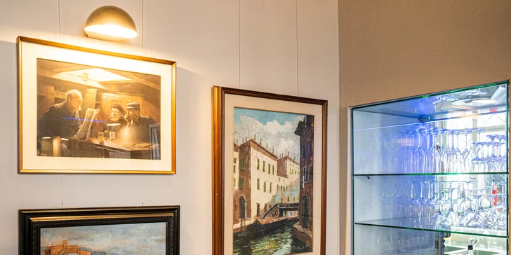 Italské tříchodové menu pro dva: vývar z mořských plodů, humr s domácími těstovinami i sorbet