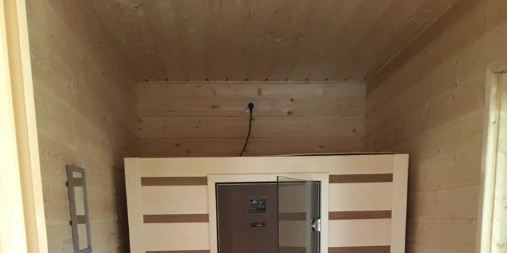 Privátní wellness se saunami, koupacím sudem i relaxací v šungitové místností