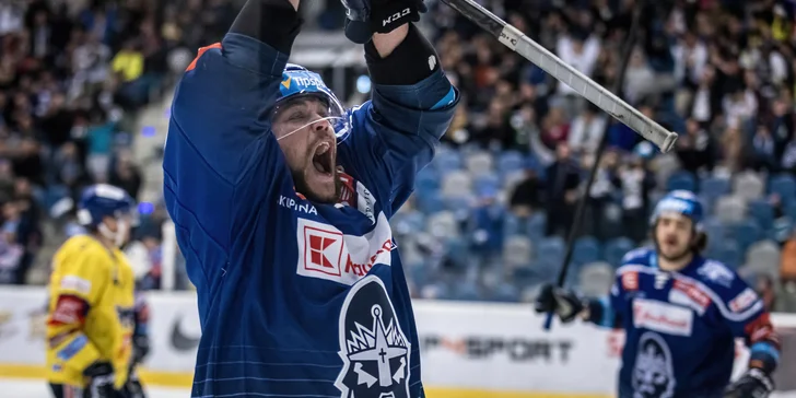 VIP balíčky na domácí utkání Rytířů Kladno v Chomutově pro 2 osoby