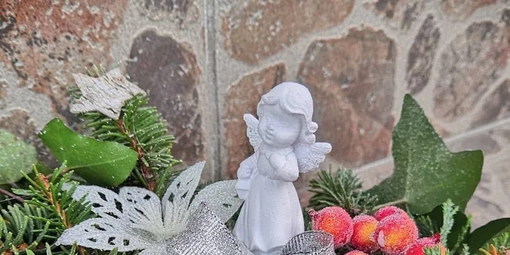 Dvouhodinový kurz tvorby adventních věnců a svícnů pro děti a dospělé