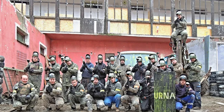 Paintballová přestřelka bez časového limitu na nově otevřeném hřišti