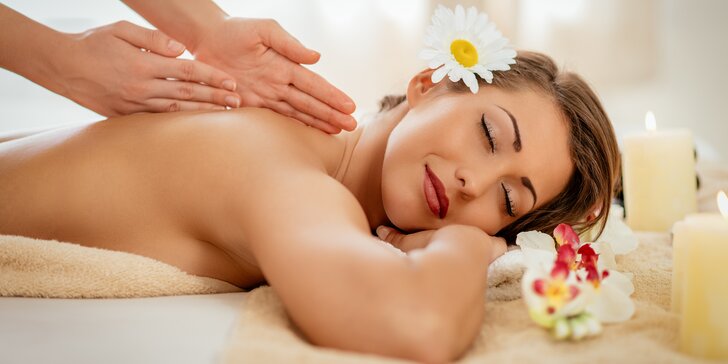 Dopřejte si odpočinek: klasická i relaxační masáž zad a šíje nebo celého těla