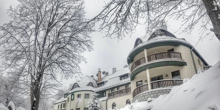 Wellness pobyt v polských Krkonoších: relax i lyžování,polopenze a sleva na spa procedury