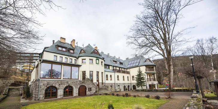 Wellness pobyt v polských Krkonoších: relax i lyžování, polopenze a sleva na spa procedury