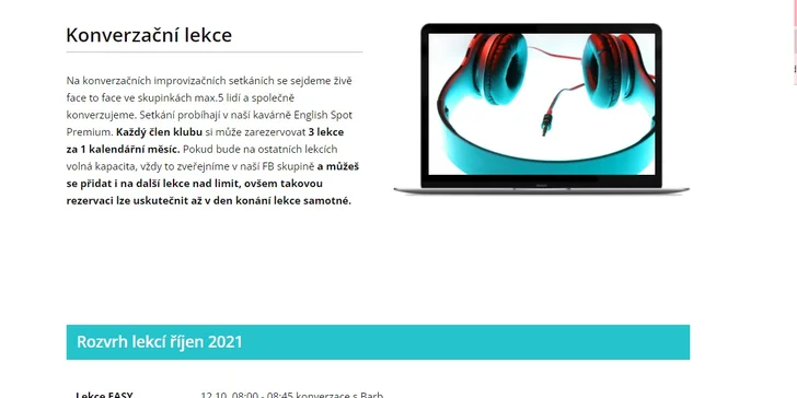 Členství v anglickém online klubu: všechny jazykové kurzy na jednom místě