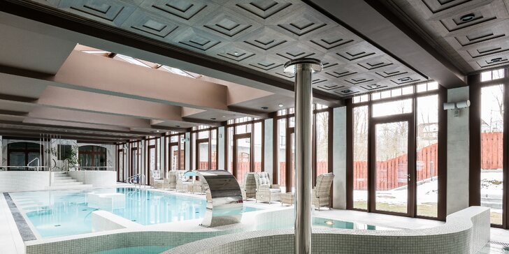 Luxusní 5* hotel v centru Zakopaného: snídaně, neomezený wellness