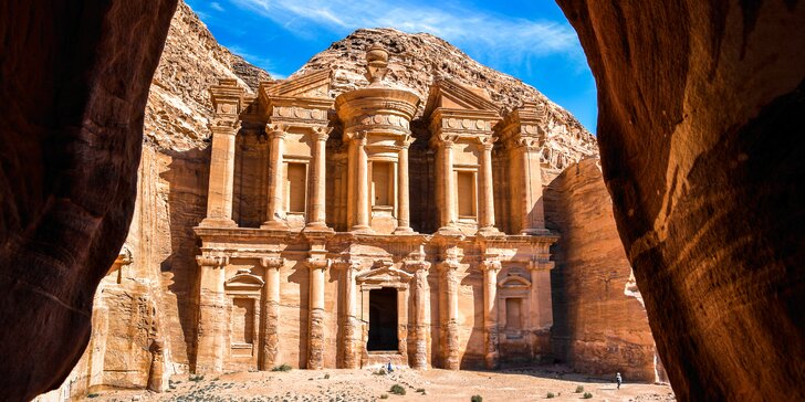 Jordánsko letecky: legendární království a město Petra, 3 nebo 7 nocí a průvodce