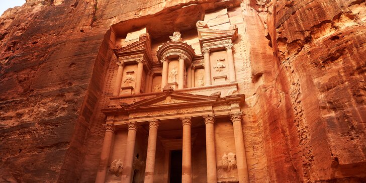 Jordánsko letecky: legendární království a město Petra, 3 nebo 7 nocí a průvodce