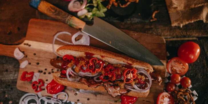Vostrá kuchyně: otevřený voucher v hodnotě 500 nebo 1000 Kč na cokoli z menu