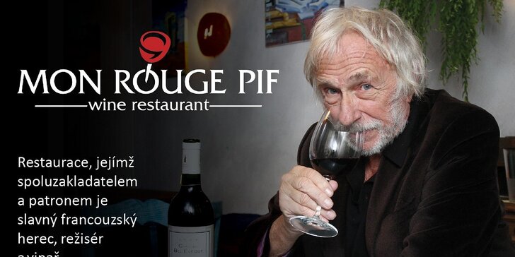 Degustace vín Pierra Richarda a Gérarda Depardieu
