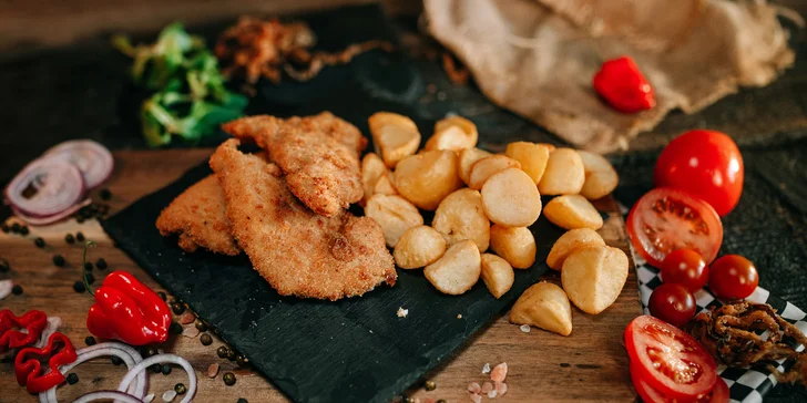 Vostrá kuchyně: otevřený voucher v hodnotě 500 nebo 1000 Kč na cokoli z menu