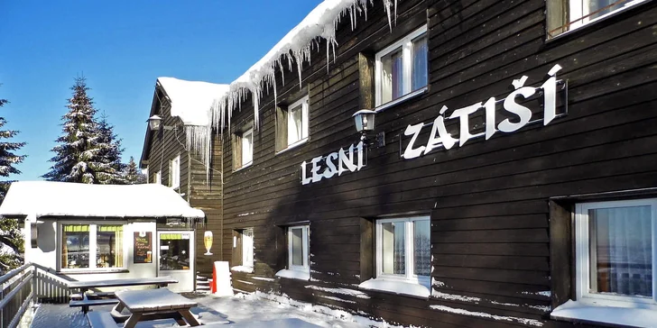 Aktivní pobyt v Krkonoších: hotel nad Beneckem přímo na sjezdovce s polopenzí