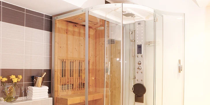 4* relax v Praze: ubytování se snídaní i privátním wellness a vínem