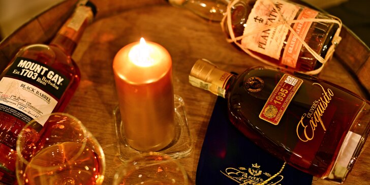 Velká rumová degustace spojená s rumovým kurzem