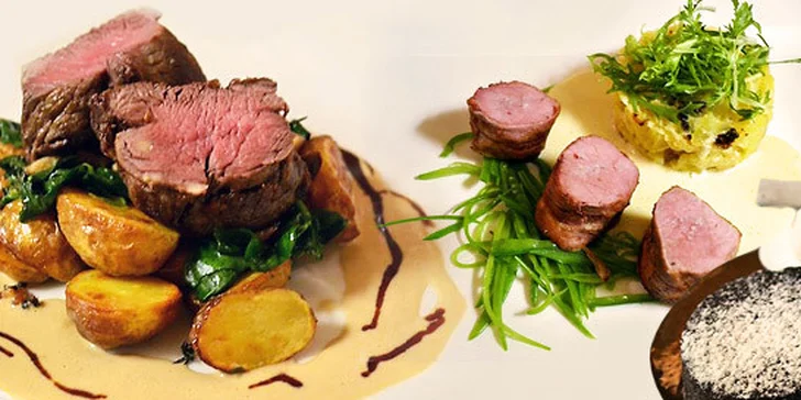 Vytříbené menu pro dva v restauraci Pod Věží