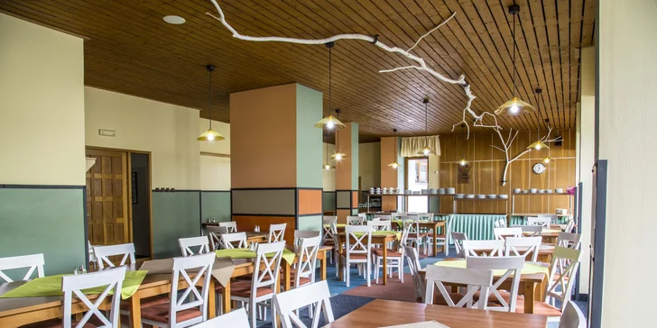 Zima nebo jaro v Harrachově: polopenze a light all inclusive na nápoje