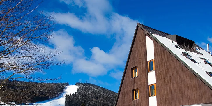 Zima nebo jaro v Harrachově: polopenze a light all inclusive na nápoje