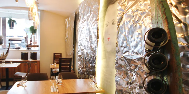 Gastronomické putování: degustační menu v Café Buddha pro dva