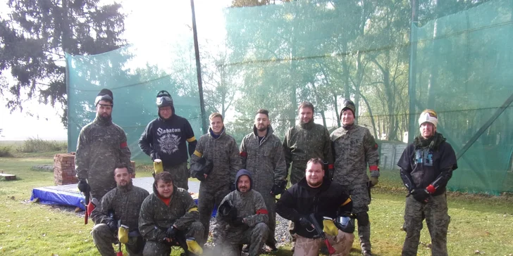 Vstup na paintballové hřiště na neomezenou dobu a zapůjčení zbraně i vybavení