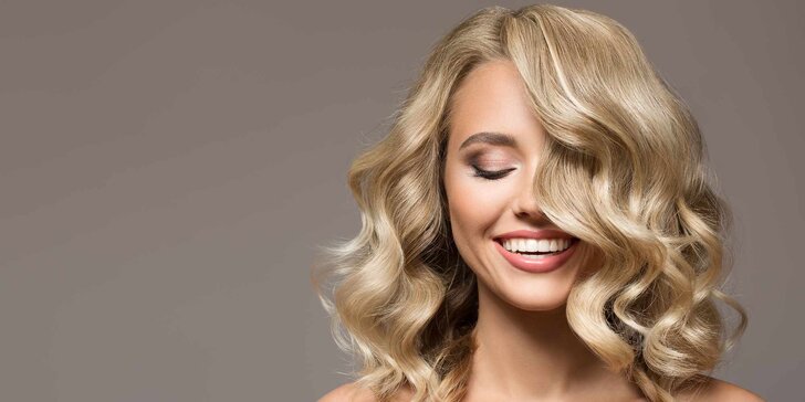 Kadeřnické balíčky pro všechny délky vlasů: střih, melír i barva včetně regenerace vlasů