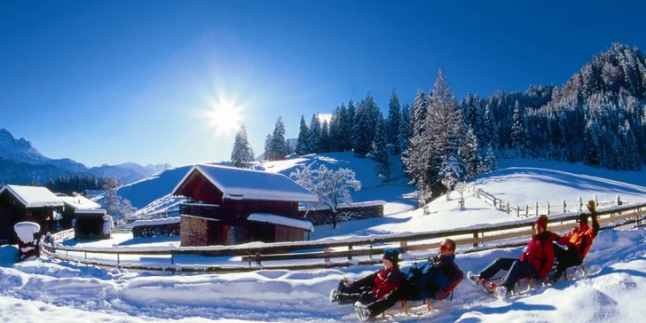 Dovolená v Alpách pro dva. 4* hotel s wellness
