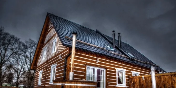 Podzim na Třeboňsku: roubenka s vlastním wellness – platnost do května 2017