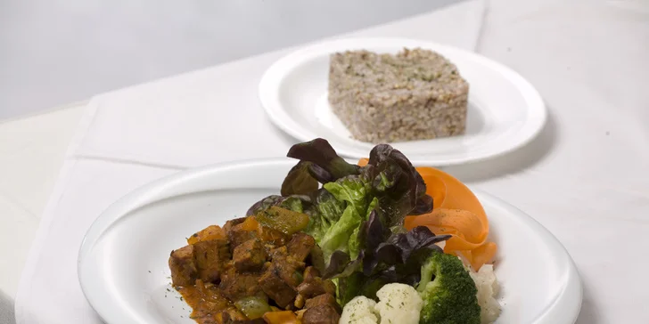 Tříchodová vegetariánská večeře pro dva