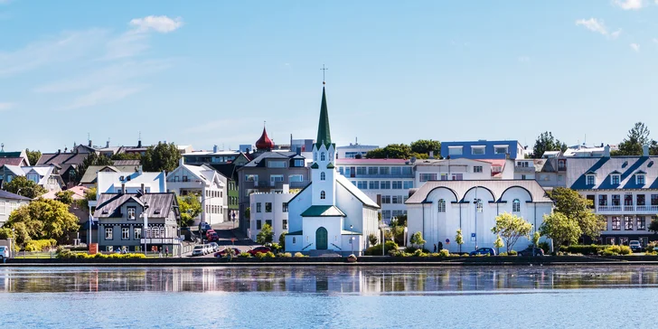 Poznávací zájezd na Island, 4 noci, letenka a program: polární záře, gejzíry, ledovce, sopky i vodopády