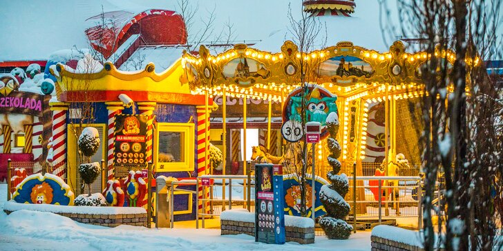 Zábavní park Energylandia: vstupy za super cenu a v zimě speciální Winter Kingdom