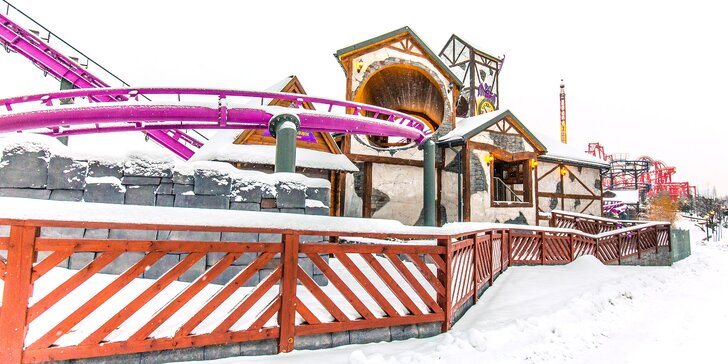 Zábavní park Energylandia: vstupy za super cenu a v zimě speciální Winter Kingdom