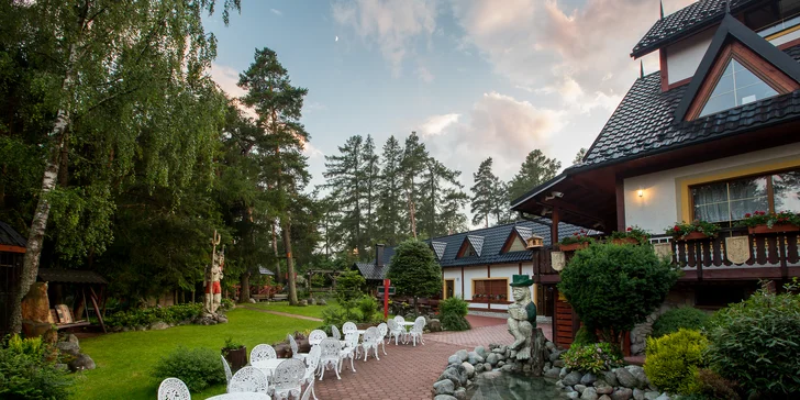Aktivní odpočinek ve Vysokých Tatrách: snídaně či polopenze i privátní relax