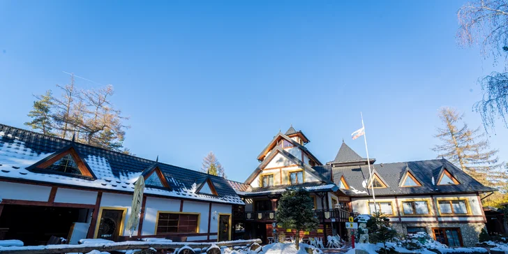 Působivé horské prostředí Vysokých Tater: polopenze a soukromý wellness