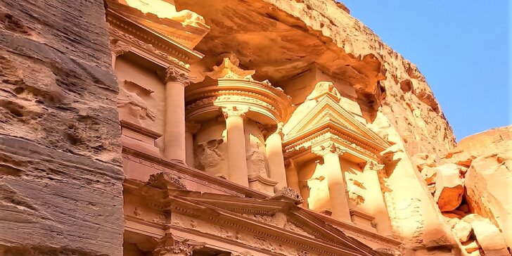 Poznávací zájezd do Jordánska na 7 nocí: bájné město Petra, Artemidin chrám i červená poušť Wadi Rum