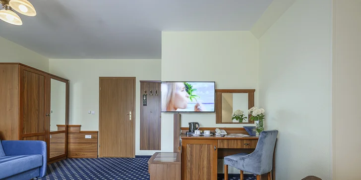 Nabitý relaxační pobyt u Terma Bania: snídaně a večeře, neomezený wellness