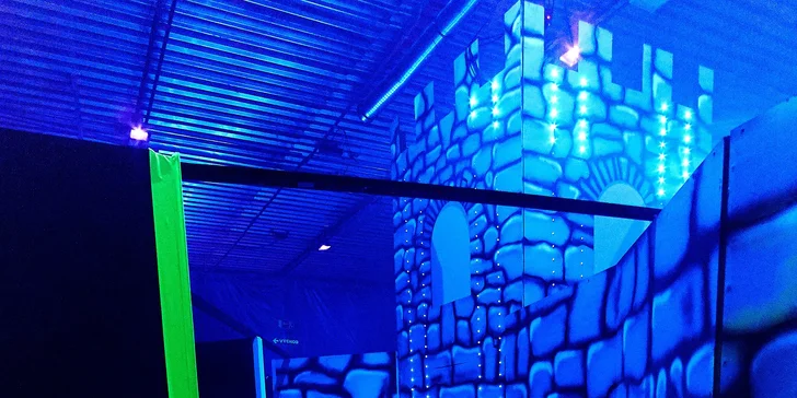 Fantasy lasergame až pro 18 hráčů v největší západočeské aréně