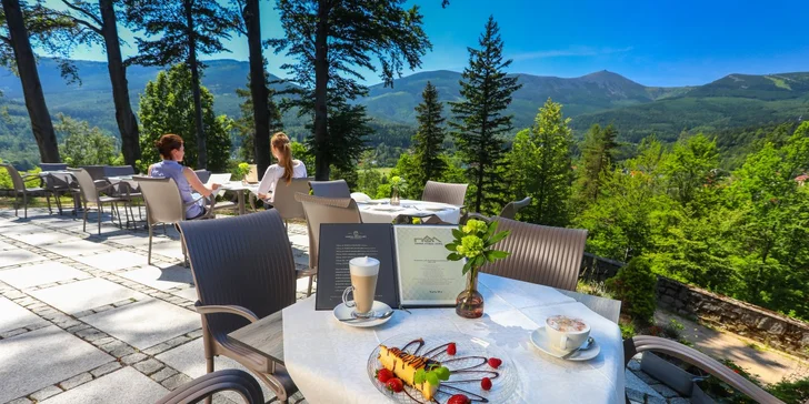 Krásy polských Krkonoš: hotel v bývalém hradu, polopenze a neomezený wellness