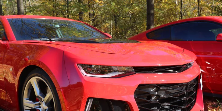 Řízení nebo spolujízda v Chevroletu Camaro SS 6.2l. 15 minut nebo až hodina za volantem