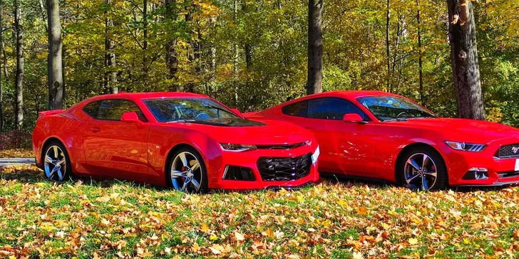Pronájem nadupaného Chevroletu Camaro o výkonu 461 koní na jeden den či víkend