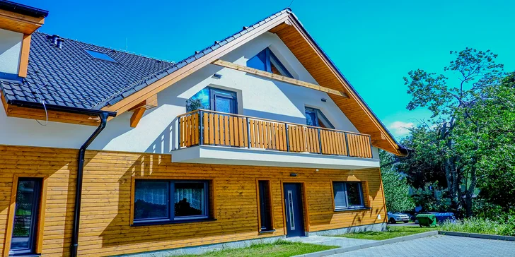 Vila u horského potůčku pod Lomnickým štítem: nové pokoje a výlety po Vysokých Tatrách