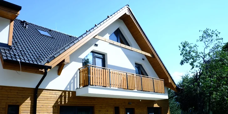 Vila u horského potůčku pod Lomnickým štítem: nové pokoje a výlety po Vysokých Tatrách