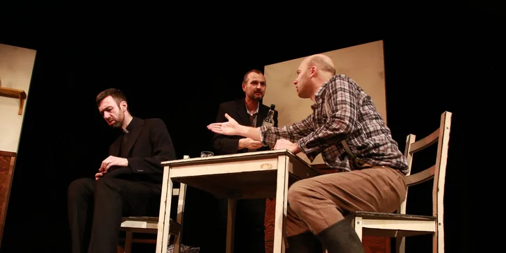 Vstupenka pro jednoho i pro pár na představení Martin McDonagh: Osiřelý západ