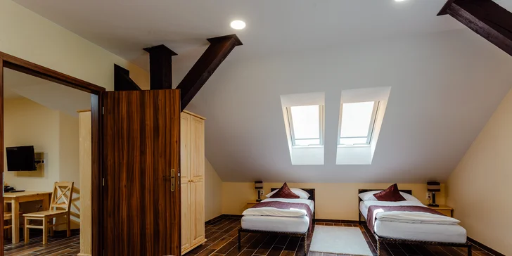 V páru i s rodinou za relaxem na Slovensko: polopenze, wellness i jízdárna