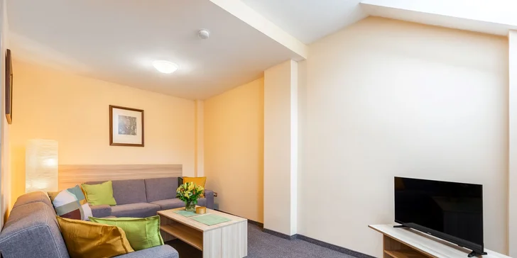 Pobyt v rodinném hotelu na Andělu: ubytování se snídaní pro 1 až 5 osob