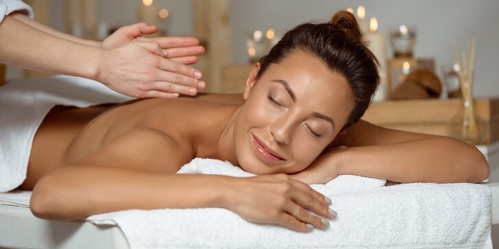 Relaxace pro tělo i duši: 50minutová masáž dle vlastního výběru