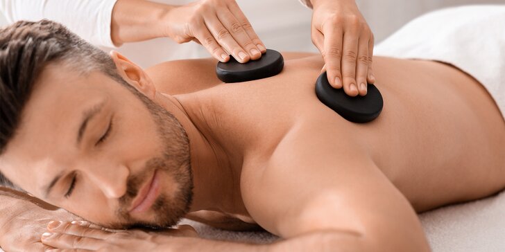 Odpočinková celotělová masáž pro muže "I muži mají své dny"