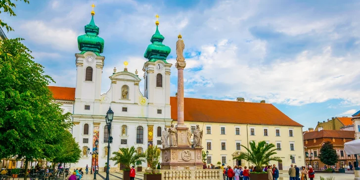 4* hotel s největším wellness v Győru: 2–14 nocí se snídaní nebo polopenzí