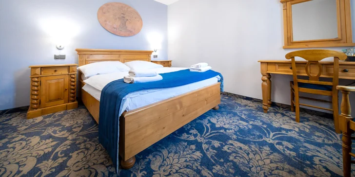 Relaxační pobyt v Kutné Hoře: hotel 20 minut od Svaté Barbory, privátní vířivka a polopenze