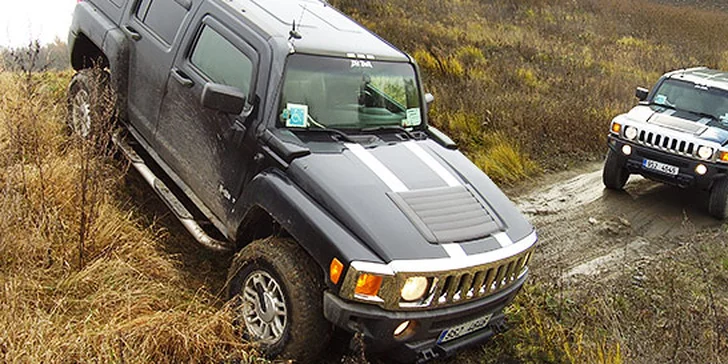 45minutová jízda s Hummer H3 terénem i po silnici