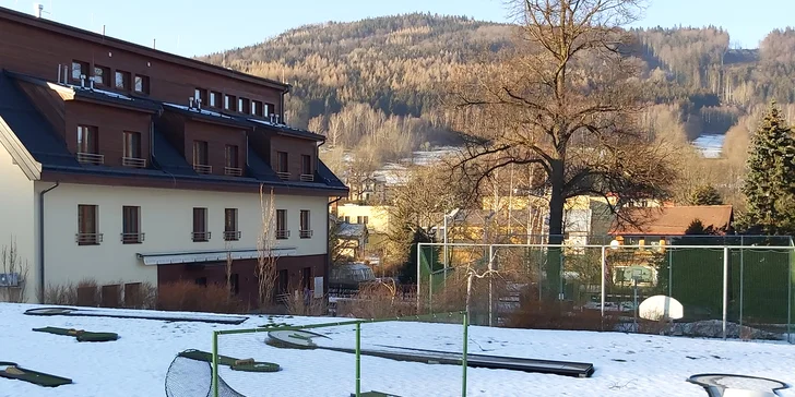 Krásy Jeseníků: pobyt se snídaní, wellness a 50% slevou na děti do 11,9 let